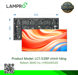 Module LED Lampro P1.538 Indoor 3840Hz